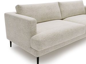 Miniaturka 21 - Sofa w kolorze śmietankowym z cienkimi nóżkami