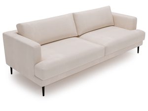 Miniaturka 12 - Kremowa sofa z prostą konstrukcją i nowoczesnym wykończeniem