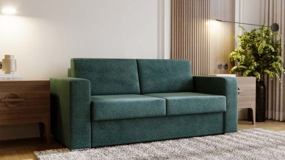 Miniaturka 10 - Praktyczna Przestronna Sofa z Funkcją Spania BOSTIN I