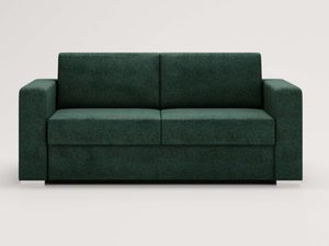 Miniaturka 4 - Zielona sofa dwuosobowa butelkowa zieleń przód