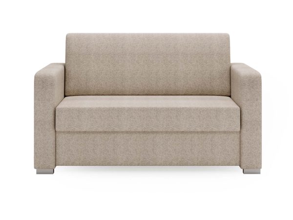 Klasyczna Rozkładana Beżowa Sofa do Salonu BOSTIN MINI