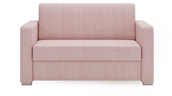 Miniaturka 2 - Klasyczna Rozkładana Beżowa Sofa do Salonu BOSTIN MINI