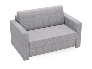 Miniaturka 11 - Szara sofa mini tapicerowana perspektywa górna