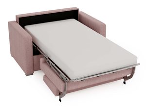 Miniaturka 14 - Różowa sofa mini z rozłożonym miejscem do spania