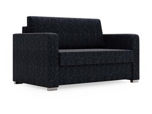 Miniaturka 5 - Sofa kompaktowa granatowa mini perspektywa