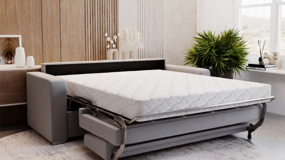 Miniaturka 7 - Klasyczna Elegancka Sofa do Salonu Szara BOSTIN II