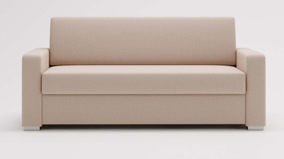 Miniaturka 1 - Klasyczna Elegancka Sofa do Salonu Szara BOSTIN II