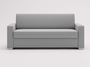 Miniaturka 3 - Szara sofa trzyosobowa z funkcją spania przód