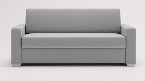 Miniaturka 3 - Klasyczna Elegancka Sofa do Salonu Szara BOSTIN II