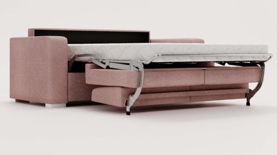 Miniaturka 6 - Praktyczna Przestronna Sofa z Funkcją Spania BOSTIN I