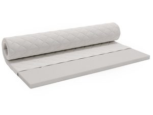 Miniaturka 4 - Topper materacowy biały giętki elastyczność