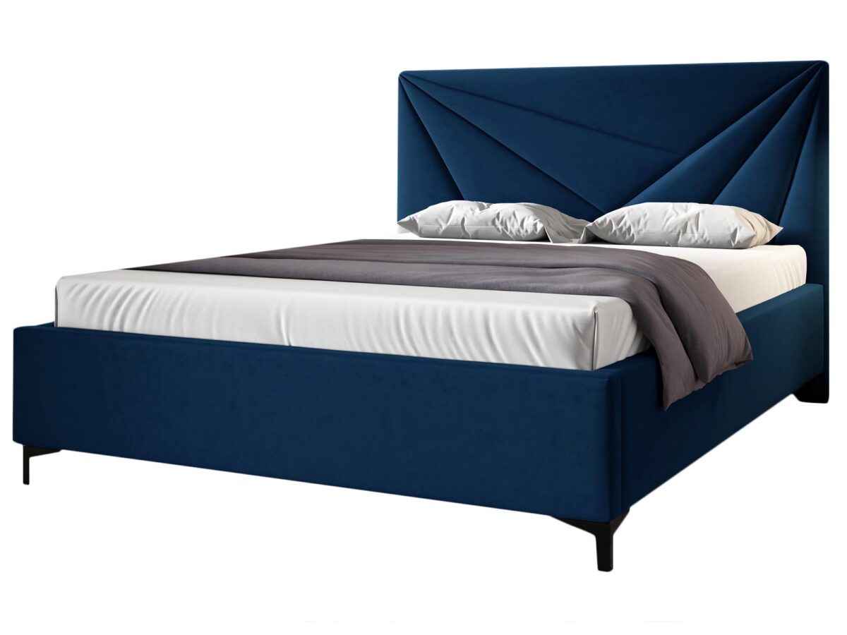 Stylowe Tapicerowane Łóżko TALIBU