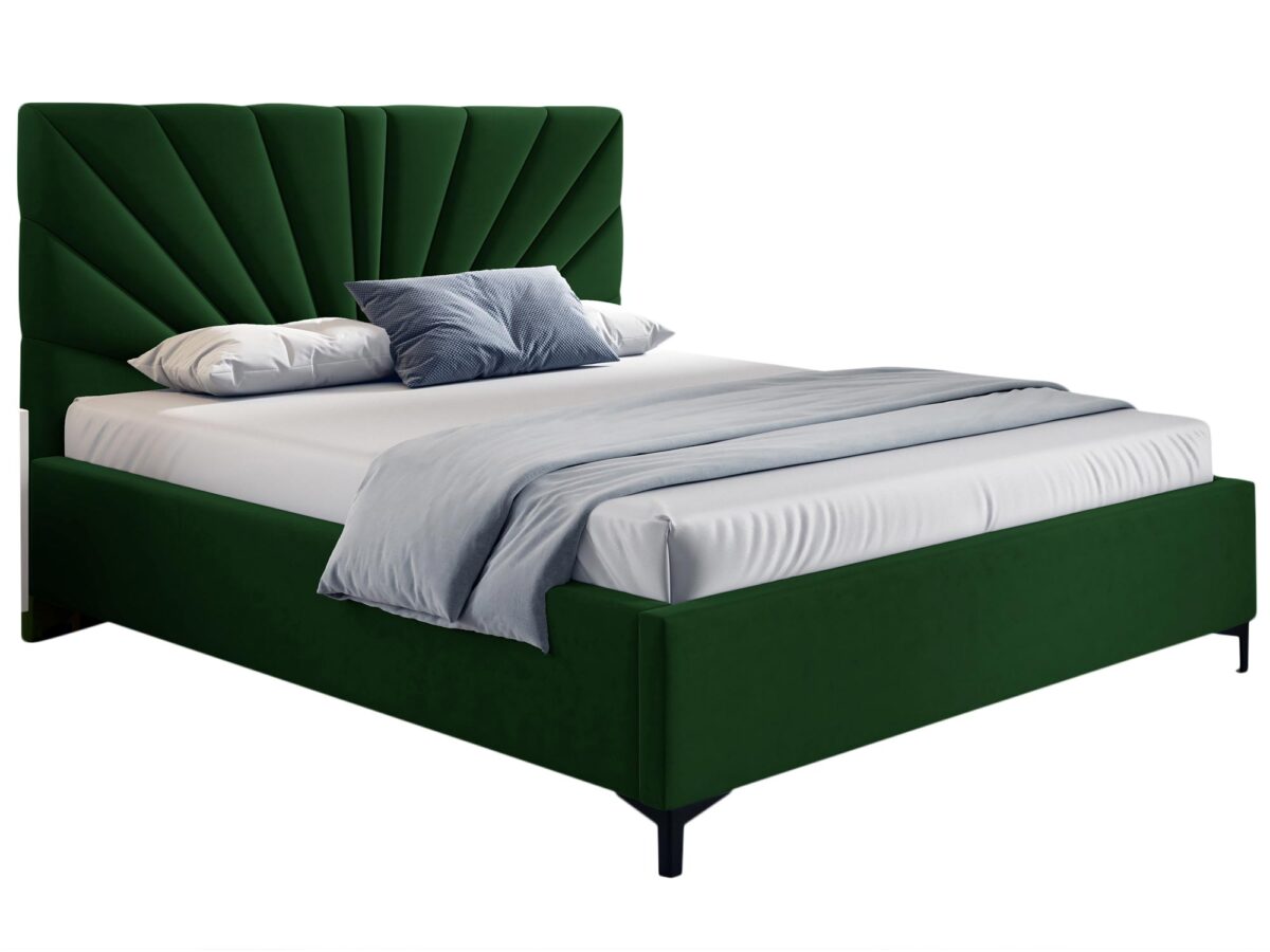 Eleganckie Łóżko Tapicerowane PASTELLO