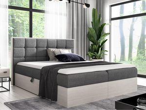 Miniaturka 15 - Łóżko z pojemnikiem i nowoczesnym zagłówkiem