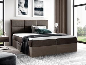 Miniaturka 9 - Tapicerowane łóżko z pionowymi przeszyciam