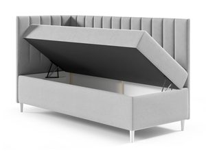 Miniaturka 1 - Otwarte łóżko z pojemnikiem – widok z boku.