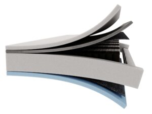 Miniaturka 4 - Uniesiona warstwa wierzchnia i rdzeń materaca Sencito