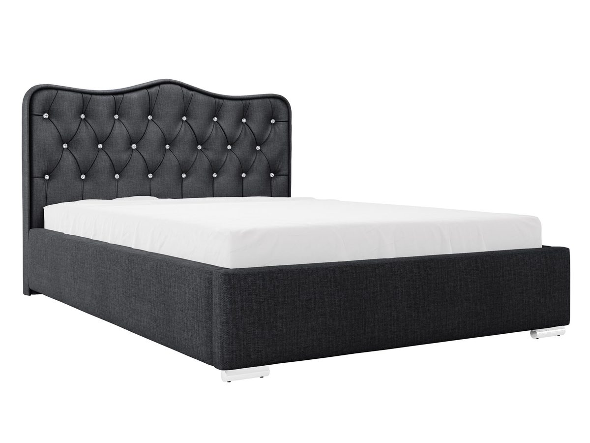 Luksusowe Łóżko Tapicerowane w Stylu Glamour TENARYFA