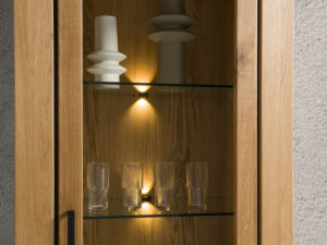 Miniaturka 2 - Witryna 2 Drzwi z Nowoczesnego Dębu Gracia Typ 12