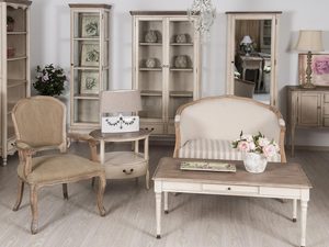 Miniaturka 4 - Salon w aranżacji z meblami prowansalskimi