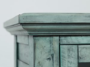 Miniaturka 4 - Solidna konstrukcja drewnianej witryny w stylu rustykalnym