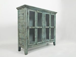 Miniaturka 1 - Zielona drewniana witryna