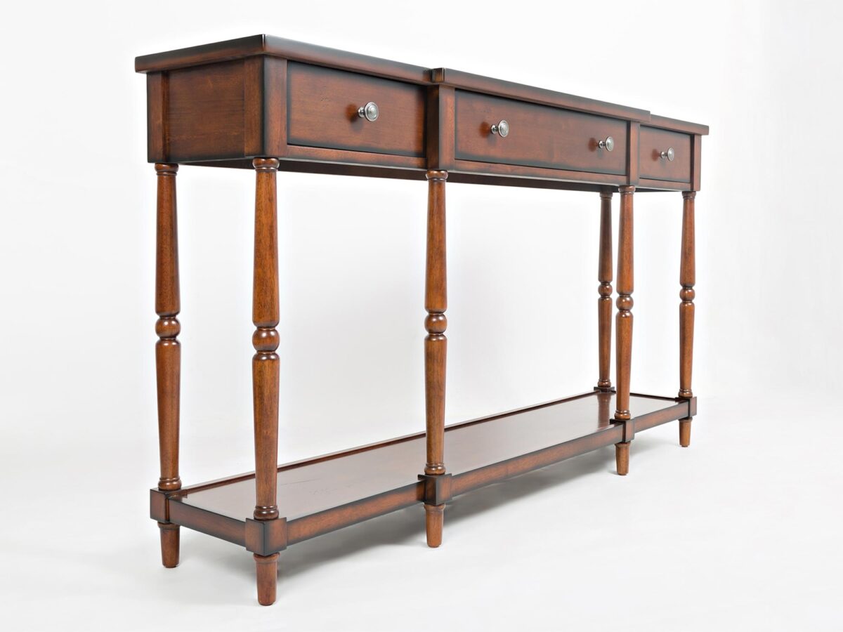 Konsola w stylu rustykalnym