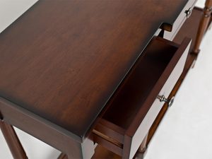 Miniaturka 4 - Konsola w stylu klasycznym z drewnianymi detalami i szufladami