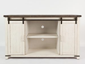 Miniaturka 2 - Rustykalny kredens z ciemnym blatem i przesuwnymi drzwiami