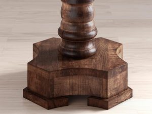 Miniaturka 4 - Detal drewnianego blatu z widocznym usłojeniem i naturalnym wykończeniem