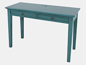 Miniaturka 3 - Biurko w kolorze niebieskim z gniazdem USB