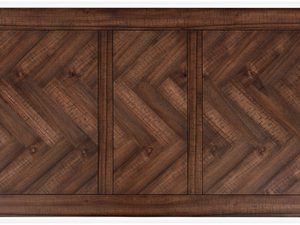 Miniaturka 1 - Blat drewnianego stołu w jodełkę