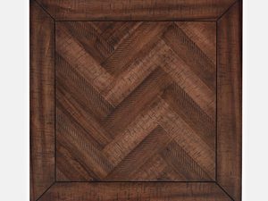 Miniaturka 3 - Blat stołu z jodełkowym wzorem w stylu klasycznym