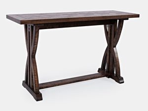 Miniaturka 1 - Stół z masywnym blatem w stylu rustykalnym do jadalni