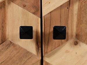 Miniaturka 4 - Detale naturalnej komody z drewna