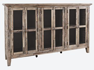 Miniaturka 1 - Detal białego frontu z jodełką do nowoczesnych mebli