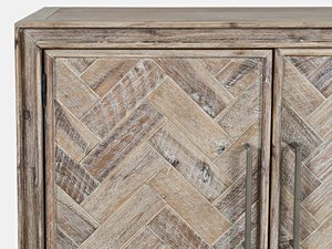 Miniaturka 2 - Zestaw okrągłych stolików z marmurowym blatem i złotą ramą