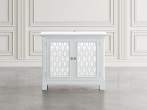 Miniaturka 6 - Elegancka biała komoda w angielskim stylu