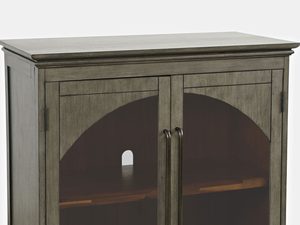 Miniaturka 1 - Oliwkowa komoda z ozdobnymi łukami