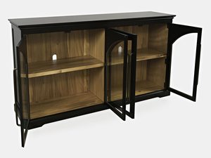 Miniaturka 2 - Nowoczesna witryna z czarnymi detalami do eleganckiego salonu