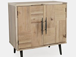 Miniaturka 1 - Komoda w stylu loft z czarnymi akcentami i metalowymi nogami