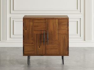 Miniaturka 5 - Komoda drewniana do eleganckiego salonu w stylu industrialnym