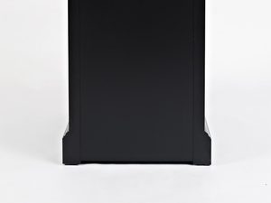 Miniaturka 1 - Detal tylnej części szafki nocnej z otworem na kable