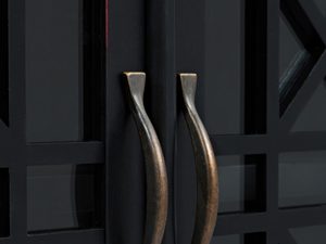 Miniaturka 8 - Komoda retro w kolorze czarnym