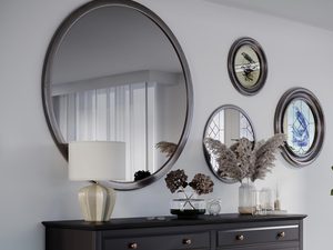 Miniaturka 5 - Komoda czarna z eleganckimi detalami