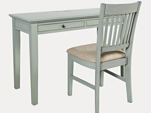 Miniaturka 3 - Drewniane krzesło z wysokim oparciem do klasycznej jadalni