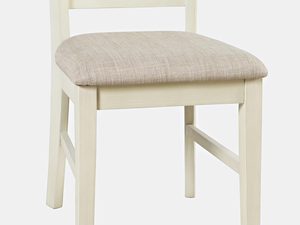 Miniaturka 2 - Krzesło z tapicerowanym siedziskiem w stylu francuskim