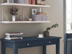 Miniaturka 7 - Klasyczne biurko z szufladami do gabinetu w stylu vintage