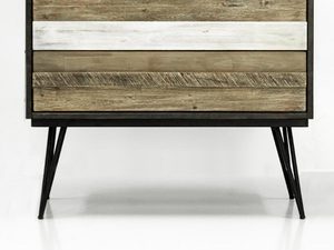 Miniaturka 4 - Komoda retro z frontami z akacji