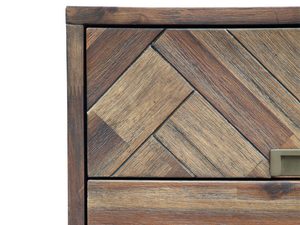 Miniaturka 13 - Szafka nocna w jodełkę